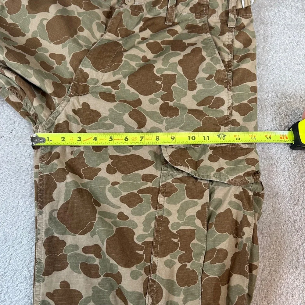 Levis XX Cargo Baggy Pants Men 36x32 Brown Duck Camo Ripstop Relaxed Fit Utility
